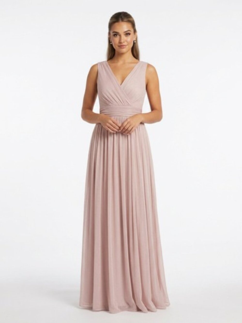 Alexa B Woman’s Formal Dress Nude Sz 6